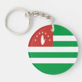 Patriotic Abchasia Flag Schlüsselanhänger (Vorderseite)