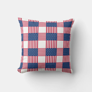 Patriotic Accent Throw Kissen