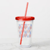 Patriotic Acrylic Tumbler Acryltrinkbecher (Rückseite)