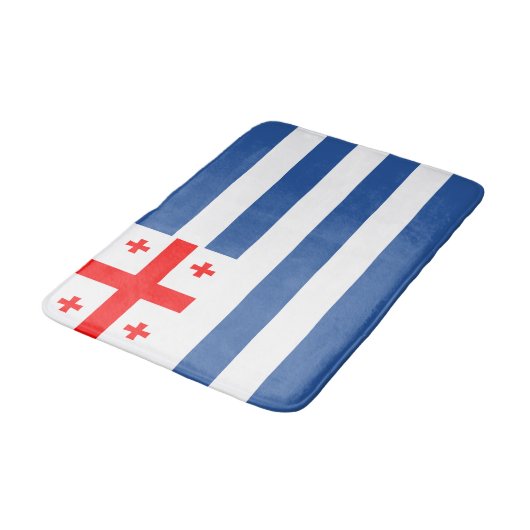 Patriotic Adjara Flag Badematte (Schrägansicht)
