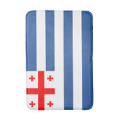 Patriotic Adjara Flag Badematte (Vorderseite Vertikal)