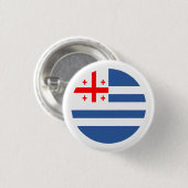 Patriotic Adjara Flag Button (Vorne & Hinten)