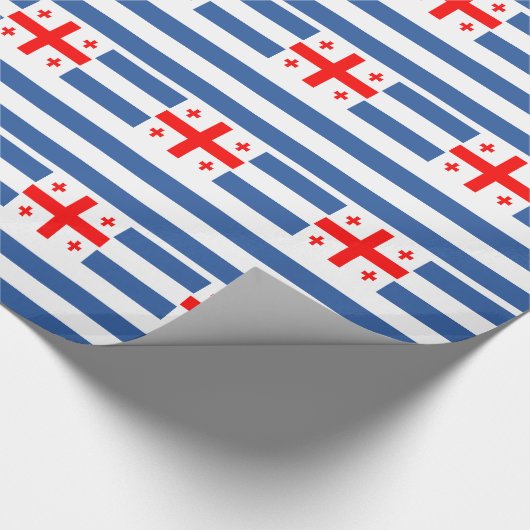 Patriotic Adjara Flag Geschenkpapier (Ecke)