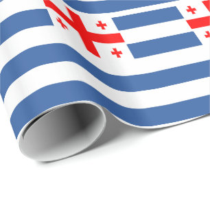 Patriotic Adjara Flag Geschenkpapier