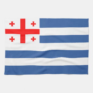 Patriotic Adjara Flag Geschirrtuch