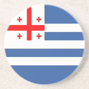 Patriotic Adjara Flag Getränkeuntersetzer
