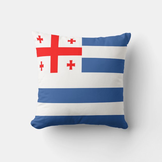 Patriotic Adjara Flag Kissen (Vorderseite)