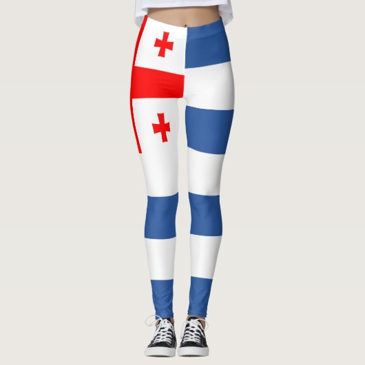 Patriotic Adjara Flag Leggings (Vorderseite)