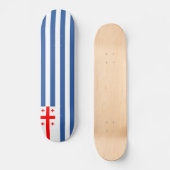 Patriotic Adjara Flag Skateboard (Vorderseite)