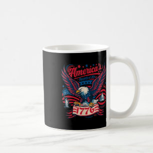 Patriotic Adler und 1776 Banner Unabhängigkeit Des Kaffeetasse