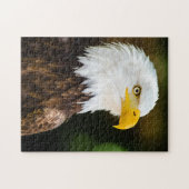Patriotic Adult American Bald Eagle Puzzle (Horizontal)
