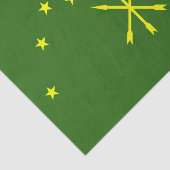 Patriotic Adygea Flag Seidenpapier (Ausschnitt)