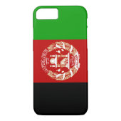 Patriotic Afghanistan Flag Case-Mate iPhone Hülle (Rückseite)