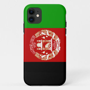 Patriotic Afghanistan Flag iPhone 11 Hülle