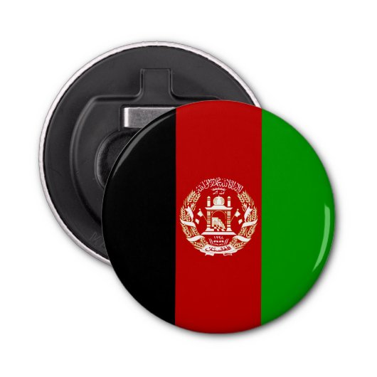 Patriotic Afghanistan Flag Flaschenöffner (Vorderseite)
