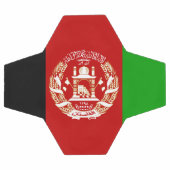 Patriotic Afghanistan Flag Fußball (Flach)