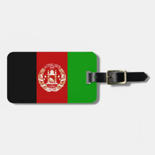 Patriotic Afghanistan Flag Gepäckanhänger