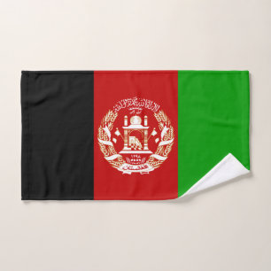 Patriotic Afghanistan Flag Handtuch