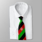 Patriotic Afghanistan Flag Krawatte (Gebunden)