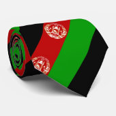 Patriotic Afghanistan Flag Krawatte (Gerollt)