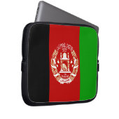 Patriotic Afghanistan Flag Laptopschutzhülle (Vorne Rechts)
