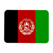 Patriotic Afghanistan Flag Magnet (Horizontal)
