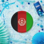 Patriotic Afghanistan Flag Pappteller (Party)