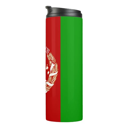 Patriotic Afghanistan Flag Thermosbecher (Nach rechts gedreht)