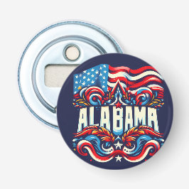 Patriotic Alabama Decorative Flaschenöffner