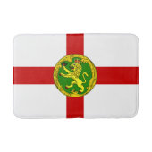 Patriotic Alderney Flag Badematte (Vorderseite)