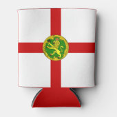 Patriotic Alderney Flag Can Cooler Dosenkühler (Vorderseite)