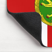 Patriotic Alderney Flag Mousepad (Ecke)