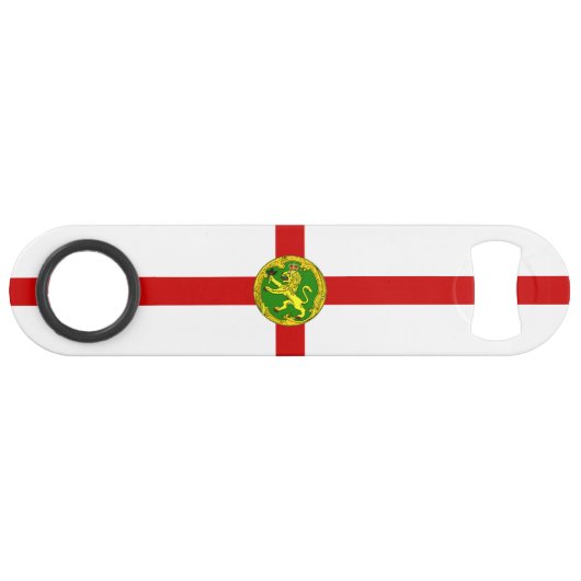 Patriotic Alderney Flag Speed Flaschenöffner (Vorderseite (Horizontal))