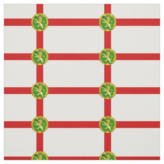 Patriotic Alderney Flag Stoff (Muster)