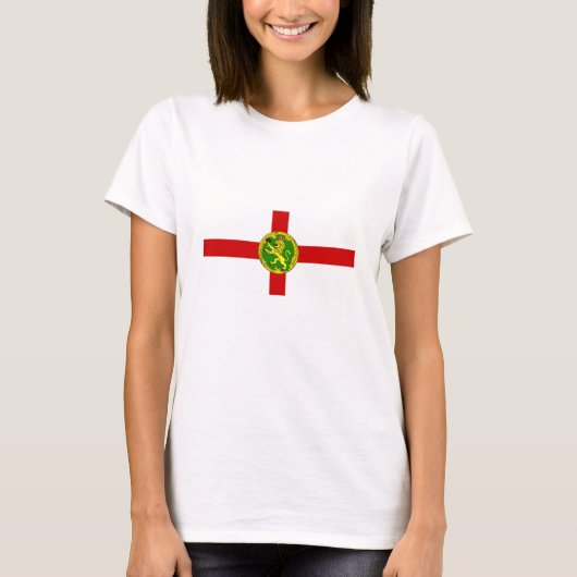 Patriotic Alderney Flag T-Shirt (Vorderseite)