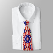 Patriotic All American Neck Tie Krawatte (Gebunden)
