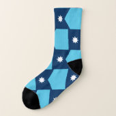 Patriotic All Over Print Socks Flag of Minnesota Socken (Links - Außen)