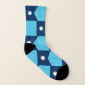 Patriotic All Over Print Socks Flag of Minnesota Socken (Rechts - Außen)