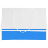 Patriotic Altai Republik Flagge Große Geschenktüte (Vorderseite)
