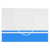 Patriotic Altai Republik Flagge Große Geschenktüte (Rückseite)