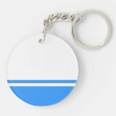 Patriotic Altai Republik Flagge Schlüsselanhänger (Rückseite)