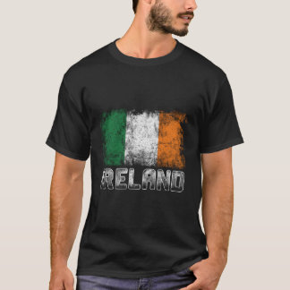 Patriotic am St. Patrick's Day Falschirmflagge T-Shirt