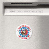 Patriotic Am Staff Magnet (In Situ (Geschirrspüler))