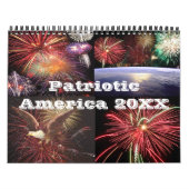 Patriotic America 20XX Calendar Kalender (Titelbild)
