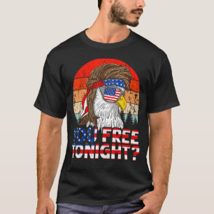 Patriotic American Bald Adler 4. Juli Ihr Fre T-Shirt