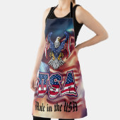 Patriotic American Bald Eagle Schürze (InSitu)