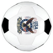 Patriotic American Eagle 250 Years 1776-2026 Fußball (Gedreht)
