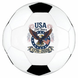 Patriotic American Eagle 250 Years 1776-2026 Fußball