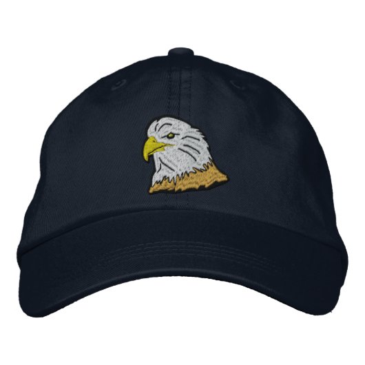 Patriotic American Eagle Cap Bestickte Kappe (Vorderseite)