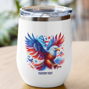 Patriotic American Eagle Red White Blue